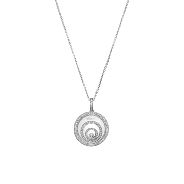 Chopard 18k White Gold Happy Spirit Pendant - 798231-1001