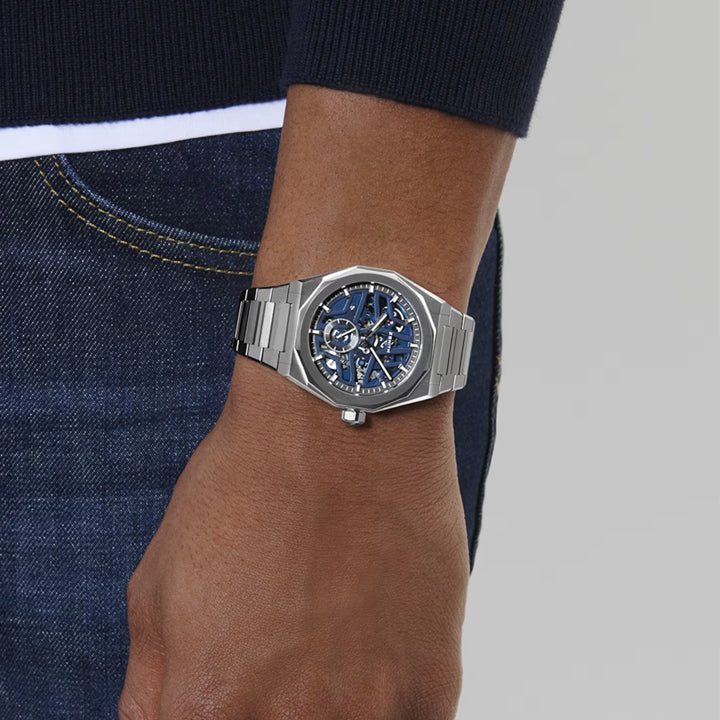 Zenith Defy Skyline Skeleton Blue - 03.9300.3620/79.I001 – Moyer