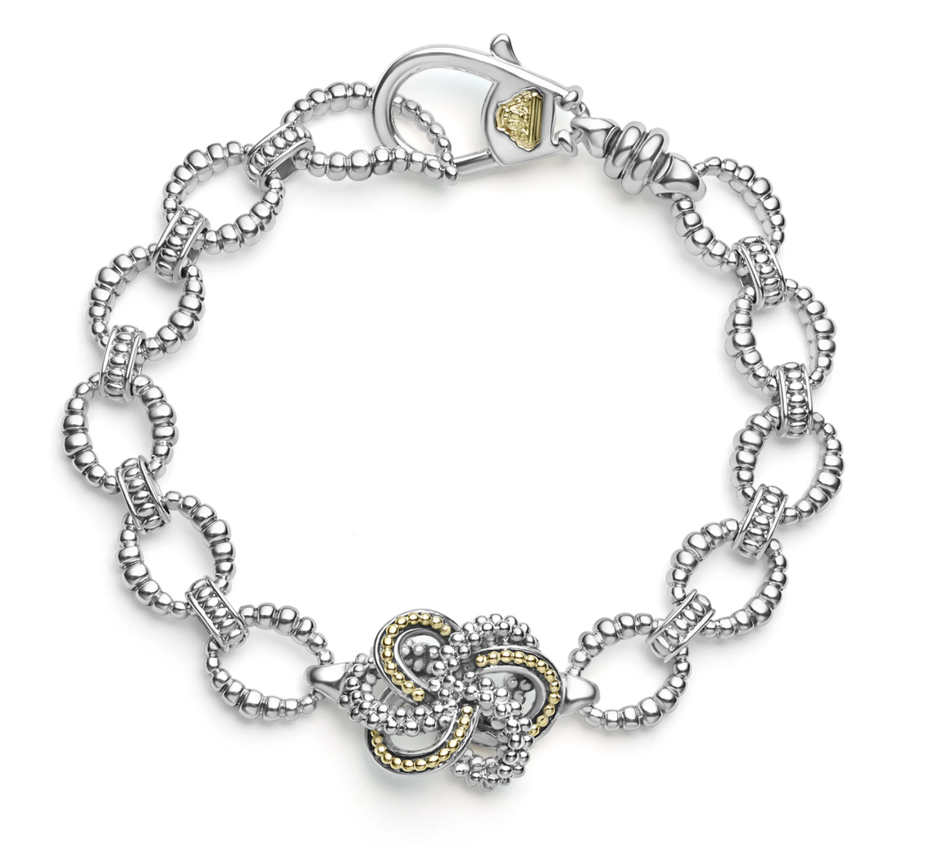Lagos Two Tone Love Knot Link Bracelet- 05-81419-7 – Moyer