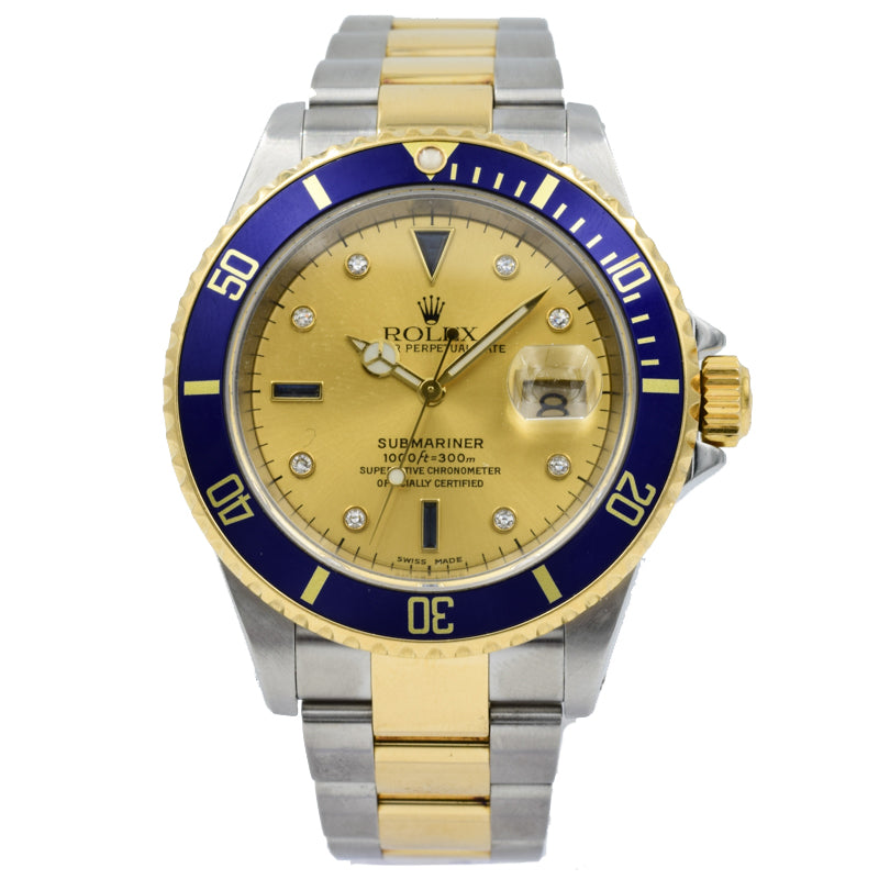 Rolex Submariner Yellow Gold Dial