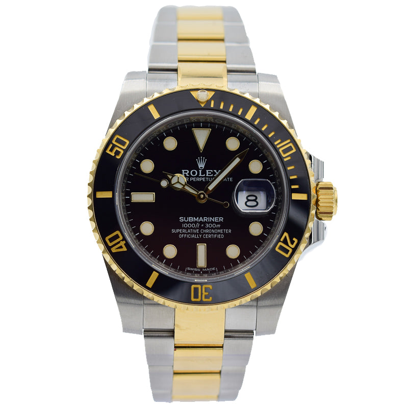 Rolex Submariner Date Yellow Gold Dial