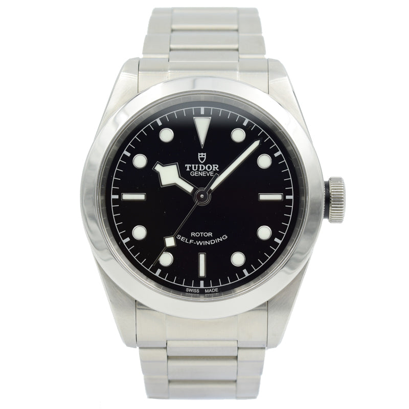 SOLD - Tudor Black Bay 41 M79540-0006 Automatic Black Dial on 