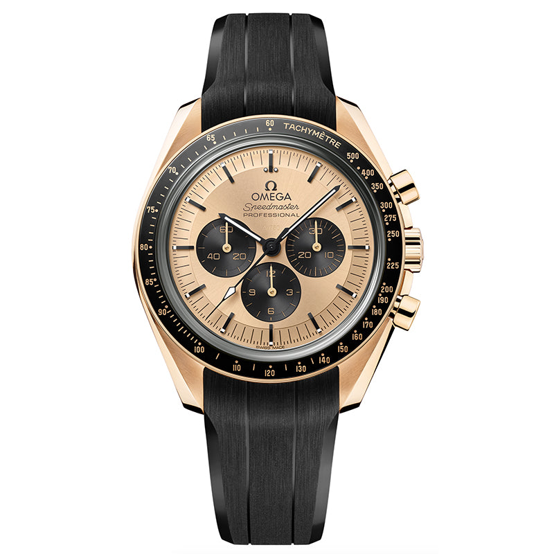 Omega Speedmaster Moonwatch Professional Co-Axial Master Chronometer  Chronograph 42mm Black (Leather)