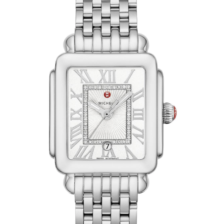 Michele deco discount madison watch