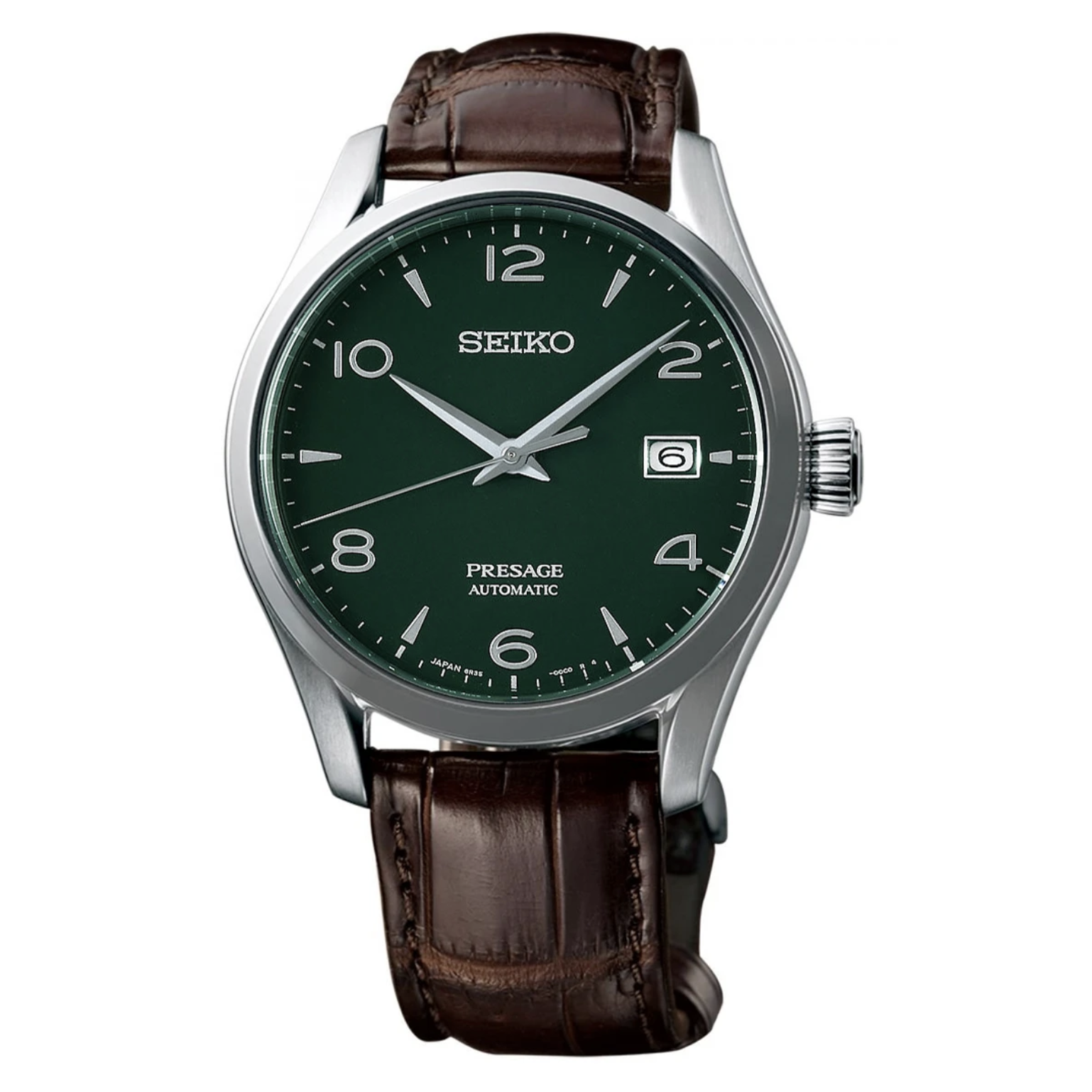 Seiko presage green enamel best sale