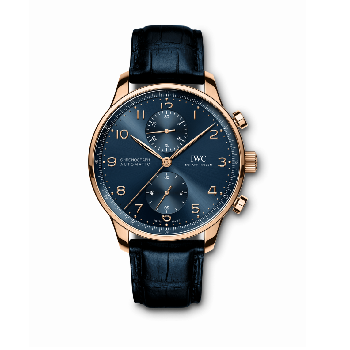Iwc portugieser hotsell blue dial