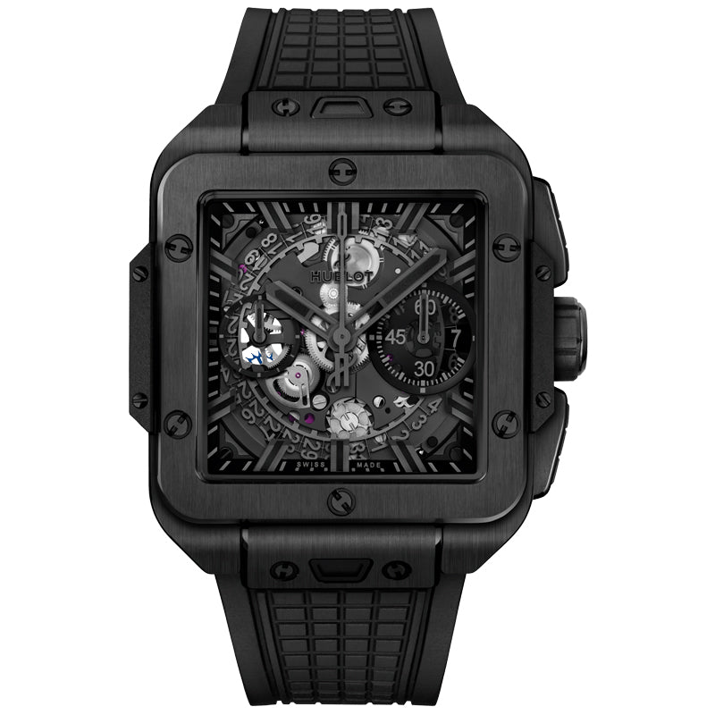 Hublot Square Bang Ceramic Watches In Black And White For 2023