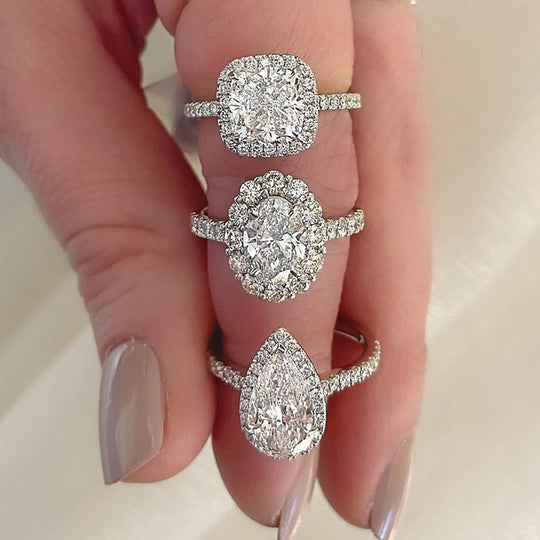 Halo Engagement Rings: Trendy Yet Timeless