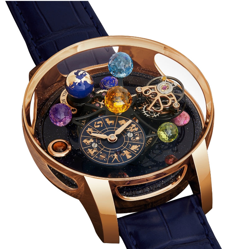 Jacob & Co. Astronomia Solar Zodiac Rose Gold Planets - AS310.40.SP.ZK.A