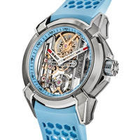 Jacob & Co. Epic X Titanium Skeleton Dial Sky Blue - EX110