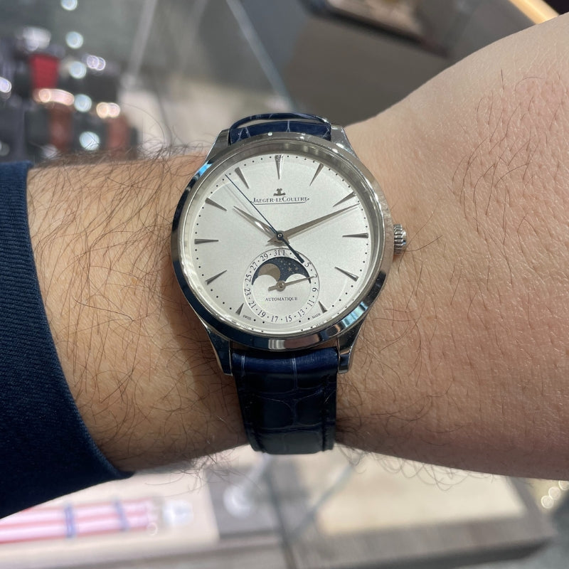 SOLD - 3/13/25 - Jaegar-LeCoultre Master Ultra Thin Moon Watch 36mm B&P