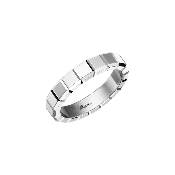 Chopard 18K White Gold Ice Cube Ring- 829834-1010
