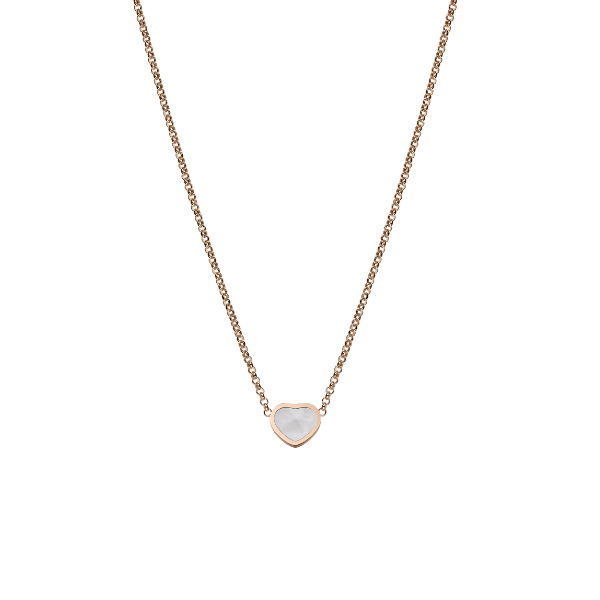 Chopard 18k Rose Gold Happy Hearts Pendant - 81A086-5301