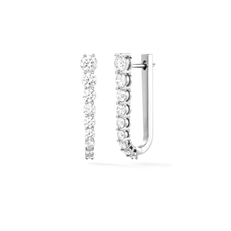 Melissa Kaye 18K Gold Aria U Diamond Hoop Earrings - E1807A