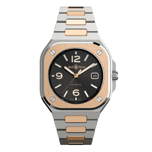 Bell & Ross BR-05 Black Steel & Gold - BR05A-BL-STPG/SSG