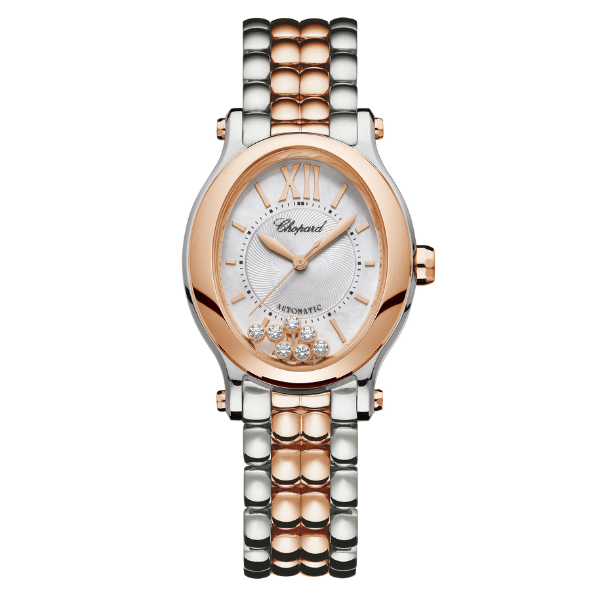 Chopard Stainless Steel Happy Sport 31mm Automatic Ladies Watch - 278602-6002