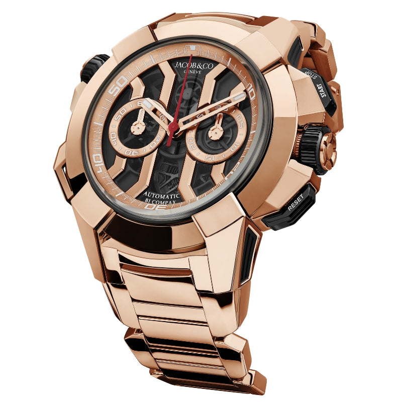 Jacob & Co. Epic X Chrono 47mm Rose Gold - EC323.42.AC.AA.A40AA