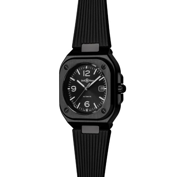 Bell & Ross BR 05 Black Ceramic on Rubber - BR05A-BL-CE/SRB