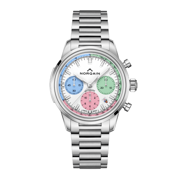 Nu Nu1202  Norqain Independence Skeleton Chrono Watch, 42mm Skeleton