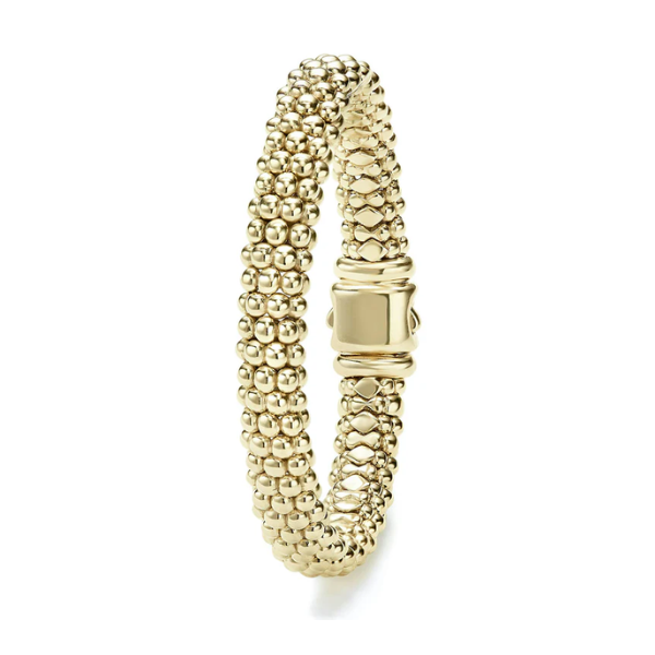 Lagos 18K Gold Caviar Bracelet - 05-10214-7