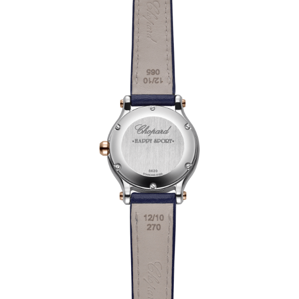 Chopard Happy Sport Two-Tone 18k Rose Gold & Stainless Steel Watch - 278620-6001