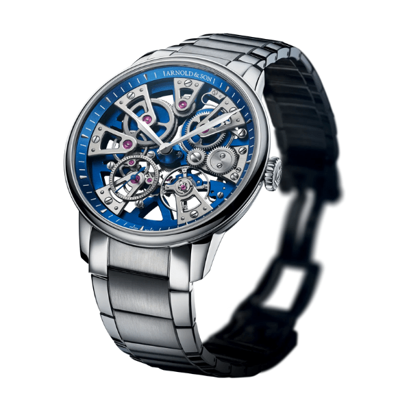 Arnold & Son Chronometry Nebula 40 Steel Bracelet- 1NEGS.U01A.S135D