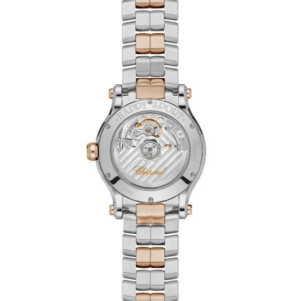 Chopard Happy Sport Two-Tone 18k Rose Gold & Stainless Steel 36mm Watch - 278559-6026
