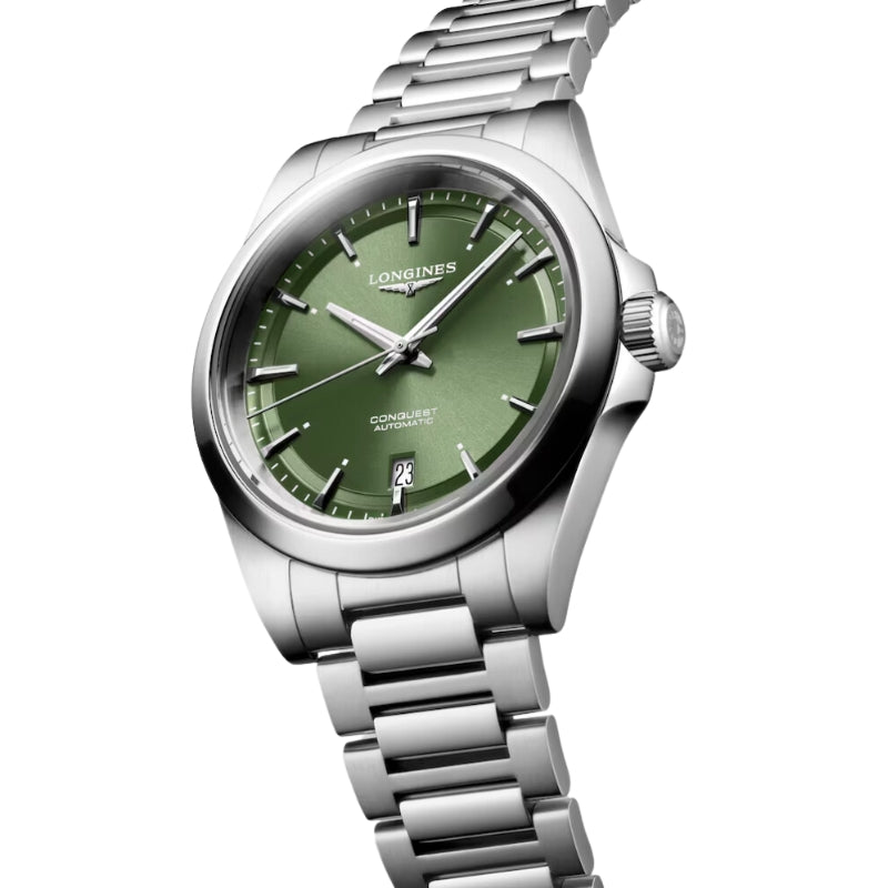 Longines Sport Conquest Green Dial 38mm - L3.720.4.02.6