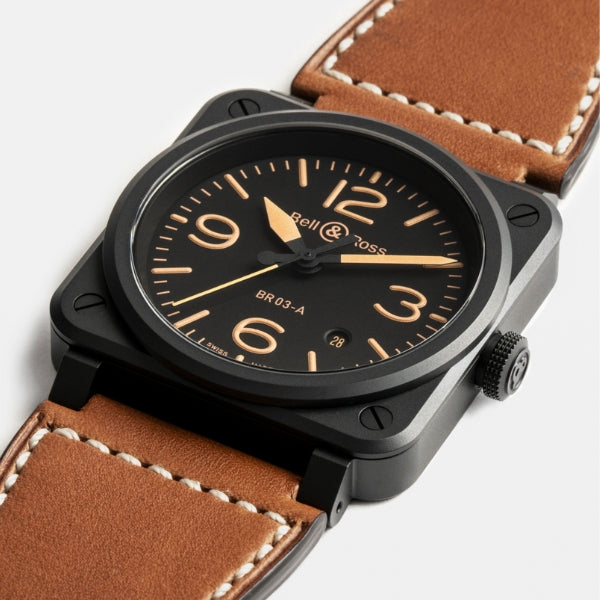 Bell & Ross BR 03 Heritage - BR03A-HER-CE/SCA