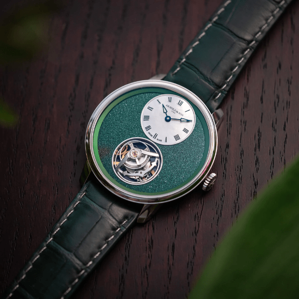 Arnold & Son Chronometry Ultrathin Tourbillon Platinum Cosmic Grené - 1UTBX.F01A.C208A