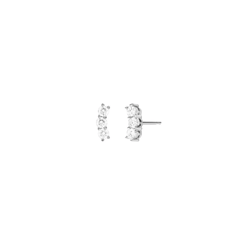 Melissa Kaye 18K Gold Aria Triplet Stud Mini- E1714A