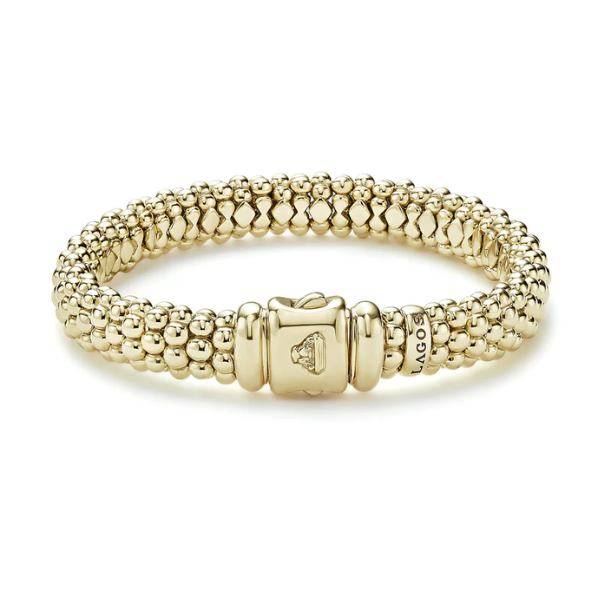 Lagos 18K Gold Caviar Bracelet - 05-10214-7