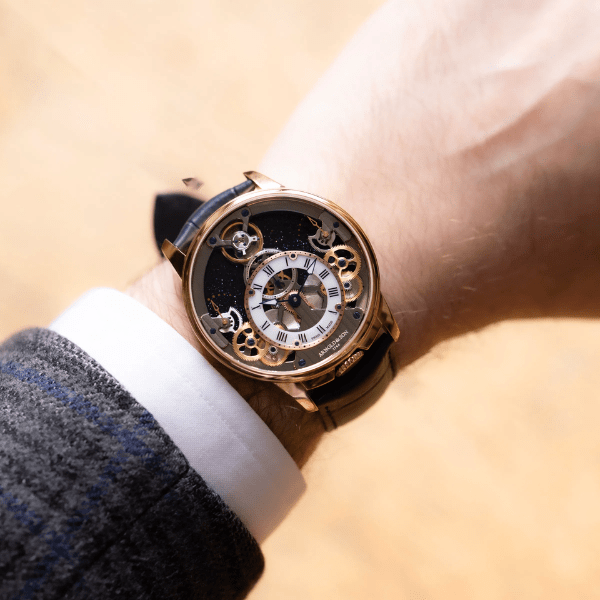 Arnold & Son Chronometry Time Pyramid 42.5 Red Gold - 1TPER.W01A.C153A