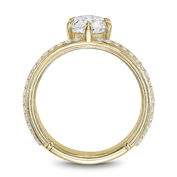 Noam Carver 14K Yellow Gold Marquise Diamond Engagement Ring - B453-01YM-FCYA