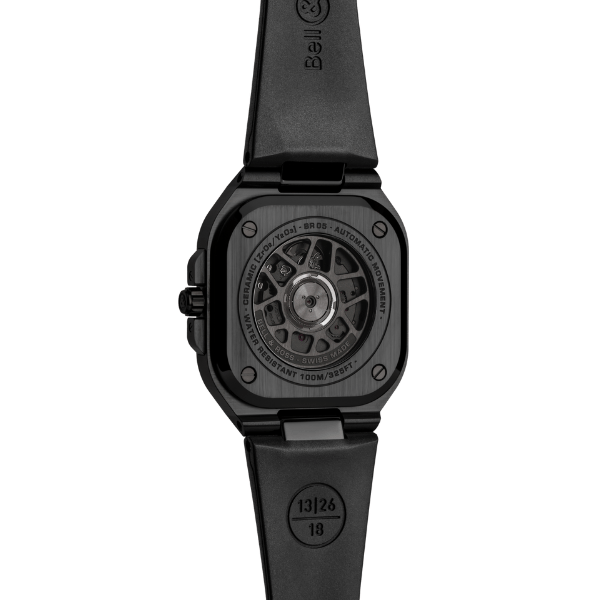 Bell & Ross BR 05 Black Ceramic on Rubber - BR05A-BL-CE/SRB