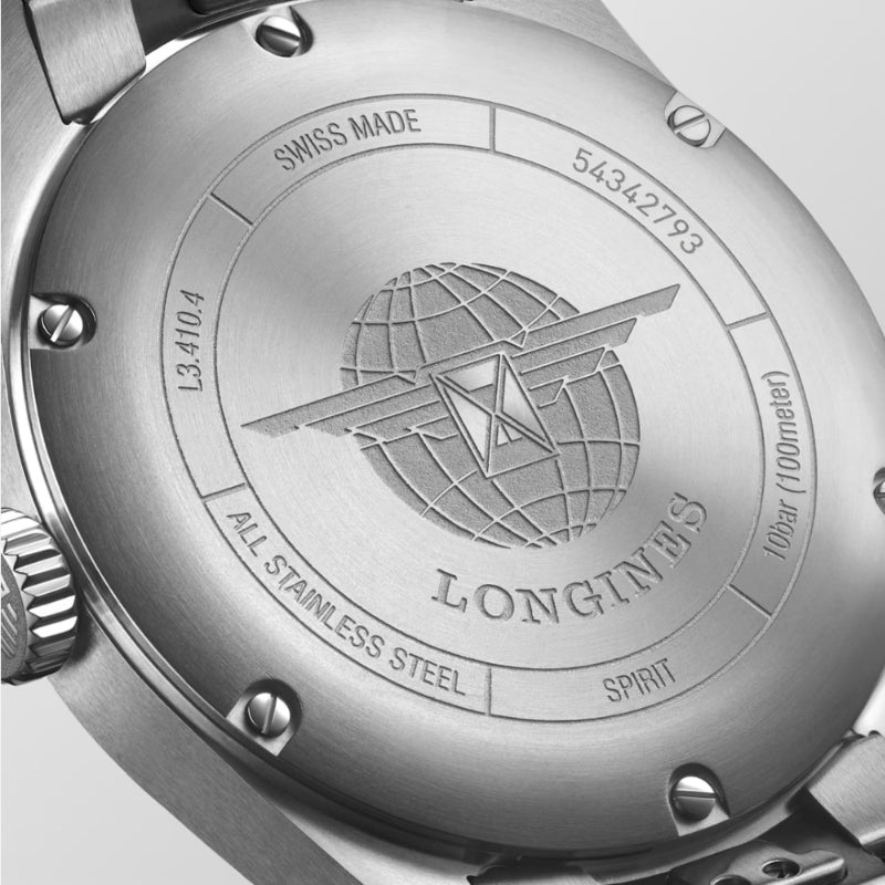 Longines Spirit Stainless Steel Blue Dial 37mm - L3.410.4.93.6