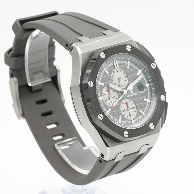 SOLD - 5/2/24 - Audemars Piguet 44mm Royal Oak Offshore 26400IO.OO.A004CA.01 B&P Chronograph