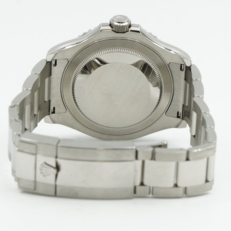 SOLD - 12/15/23 - Rolex Yacht-Master Blue Dial 126622 Platinum Bezel 40mm B&P '23