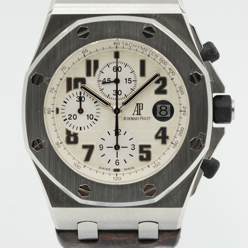 SOLD - 1/27/24 - Audemars Piguet Royal Oak Offshore Chronograph 26170ST.OO.D091CR.01 B&P 2018