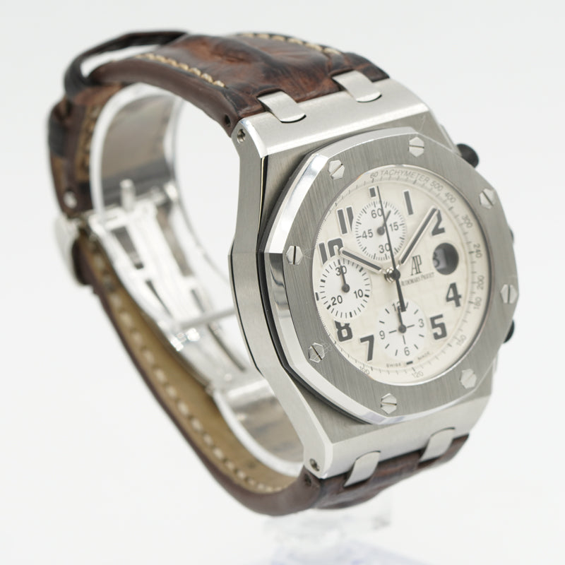 SOLD - 1/27/24 - Audemars Piguet Royal Oak Offshore Chronograph 26170ST.OO.D091CR.01 B&P 2018