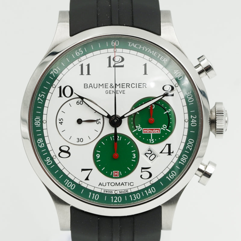 SOLD - 12/23/23 - Baume & Mercier Capeland M0A10305 Green Limited Topos Edition 44mm