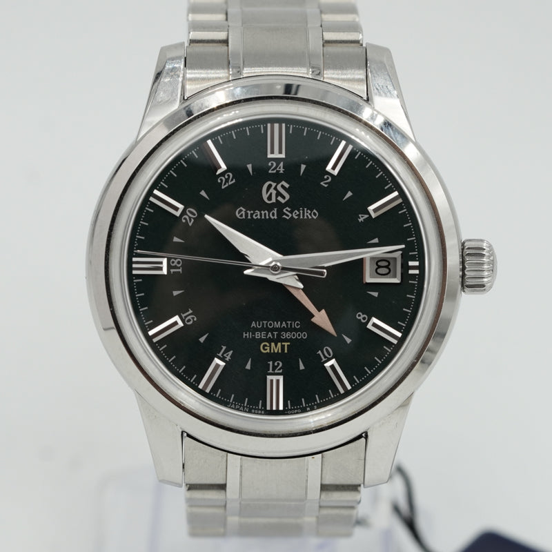 SOLD - 4/17/25 - Grand Seiko SBGJ251 Green Dial Hi-Beat GMT B&P 2021