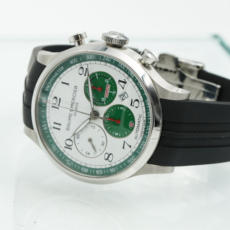 SOLD - 12/23/23 - Baume & Mercier Capeland M0A10305 Green Limited Topos Edition 44mm