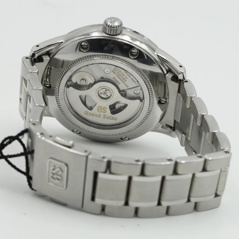 SOLD - 4/17/25 - Grand Seiko SBGJ251 Green Dial Hi-Beat GMT B&P 2021