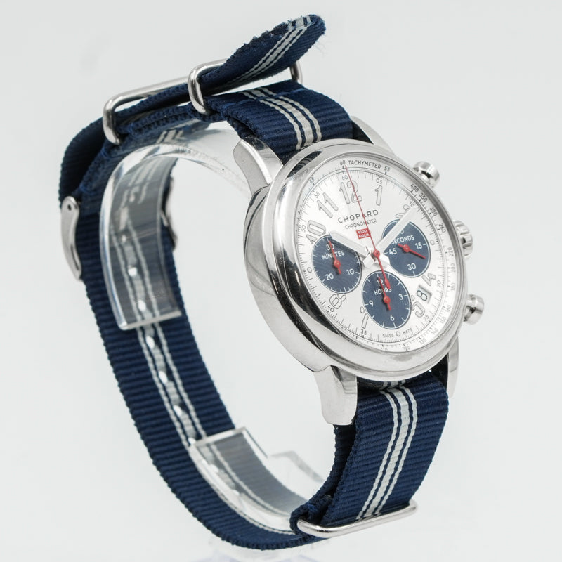 SOLD - 7/10/24 - Chopard 42mm Mille Miglia 168589-3004 USA Limited Ed. Chronograph Nato