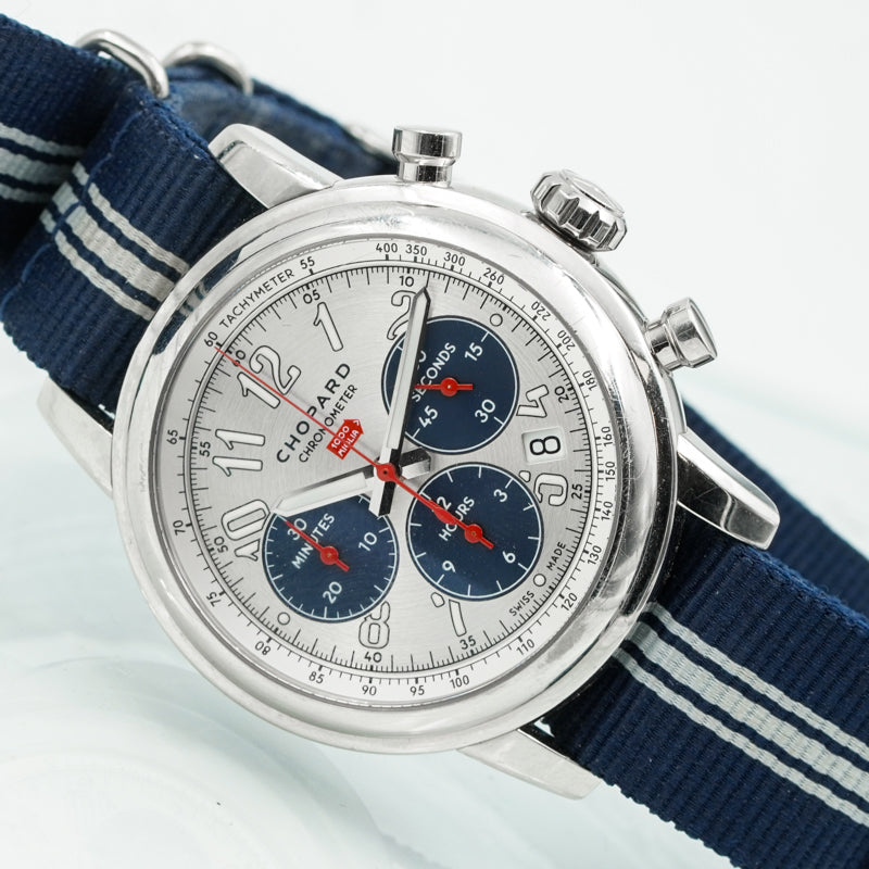 SOLD - 7/10/24 - Chopard 42mm Mille Miglia 168589-3004 USA Limited Ed. Chronograph Nato