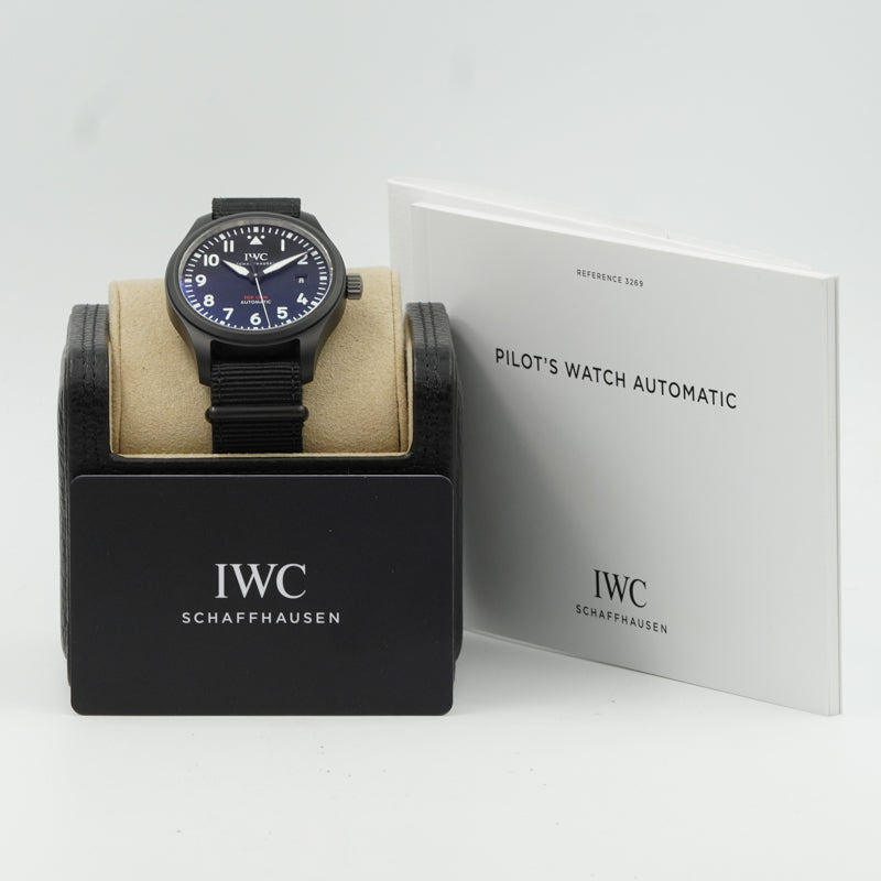 SOLD - 12/03/23 - IWC Top Gun 41mm Pilot Ceramic IW326906 B&P '23