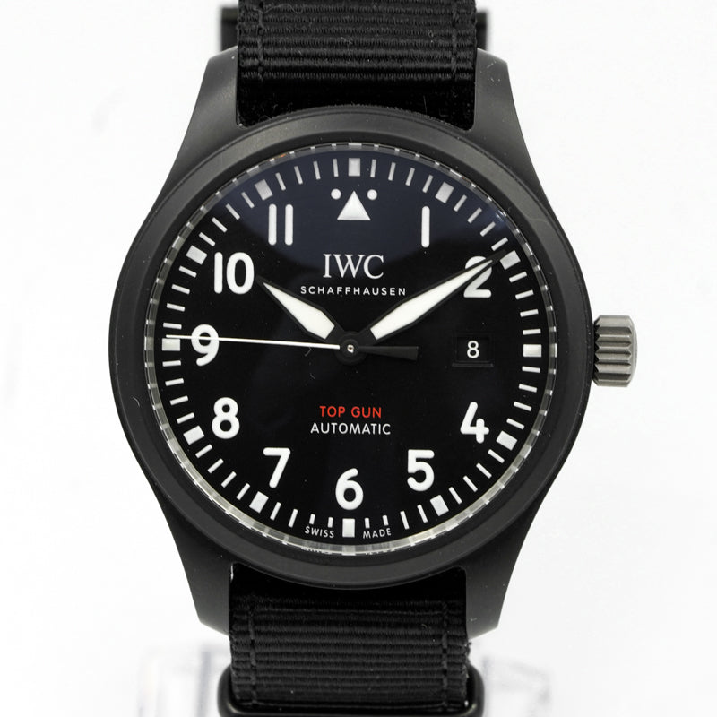 SOLD - 12/03/23 - IWC Top Gun 41mm Pilot Ceramic IW326906 B&P '23