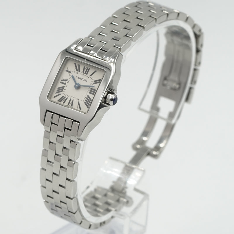 SOLD - 9/19/24 - Cartier Santos Demoiselle 2698 20mm Stainless Steel Quartz Ladies Watch