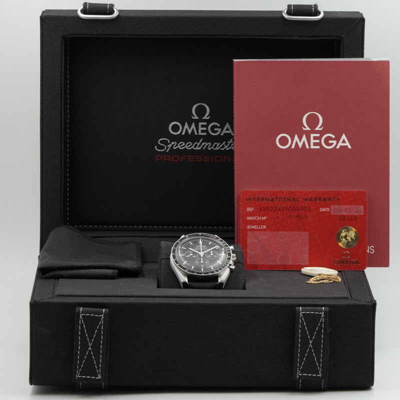 SOLD - 9/20/24 - Omega Moonwatch Professional B&P '22 Hesalite Speedmaster 310.32.42.50.01.001
